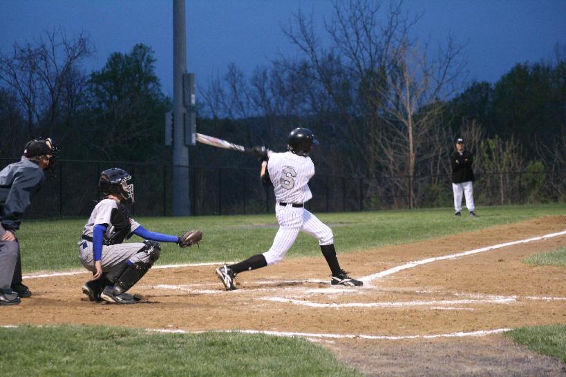 Steve Callahan Northwest High School baseball slams a homerun vs. Blake High School